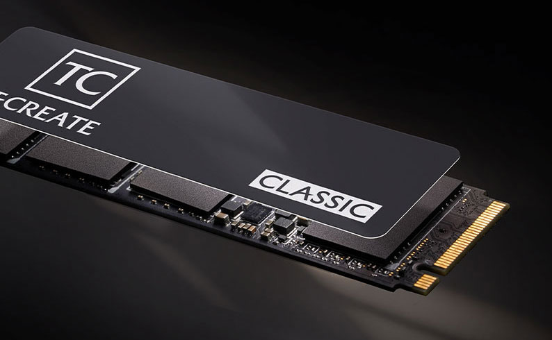 メモリー T-Create Classic M.2 NVMe PCIe Gen4x42TB Team Group T-Create Classic M.2 2280 1TB PCIe Gen4x4 with NVMe 3D